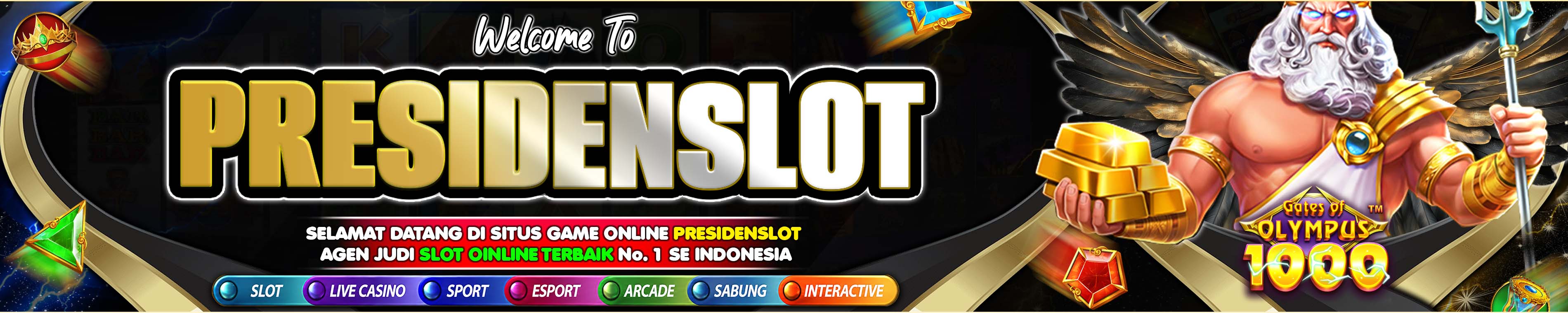 WELCOME TO - WEB PRESIDENSLOT